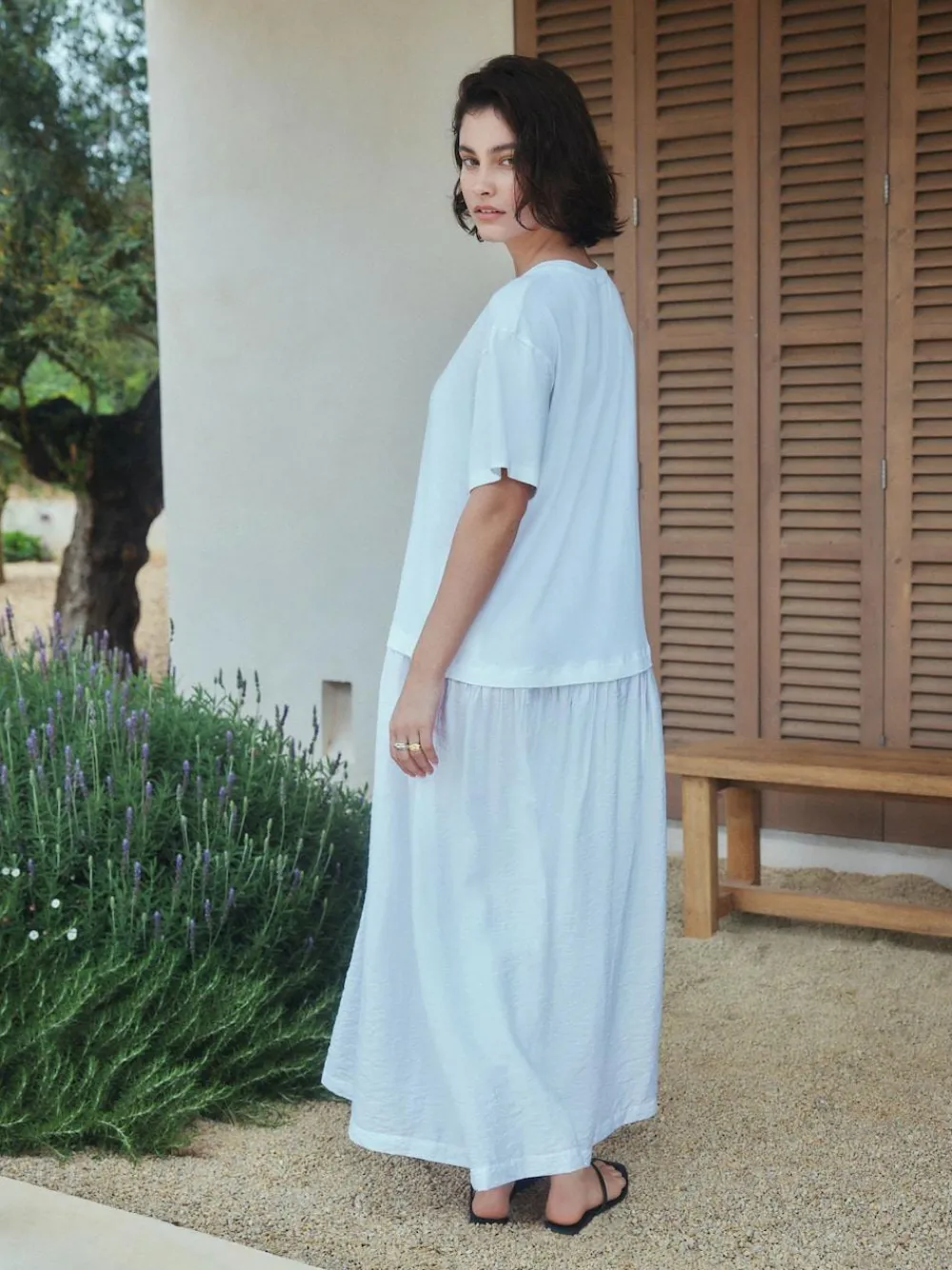 Next Jersey Two In One T-Shirt Dress^Women Midi Dresses|Dresses