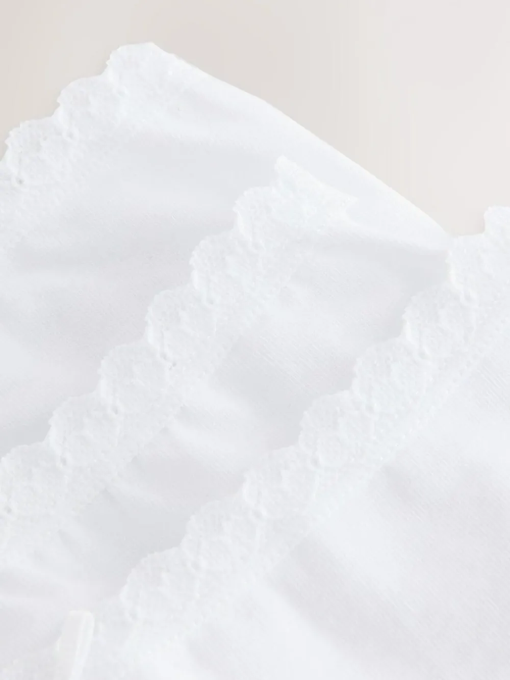 Hot Next White Lace Briefs 7 Pack (1.5-16yrs)