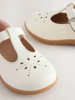 Next Standard Fit (F) First Walker T-Bar Touch Fastening Shoes^ Shoes|First Shoes