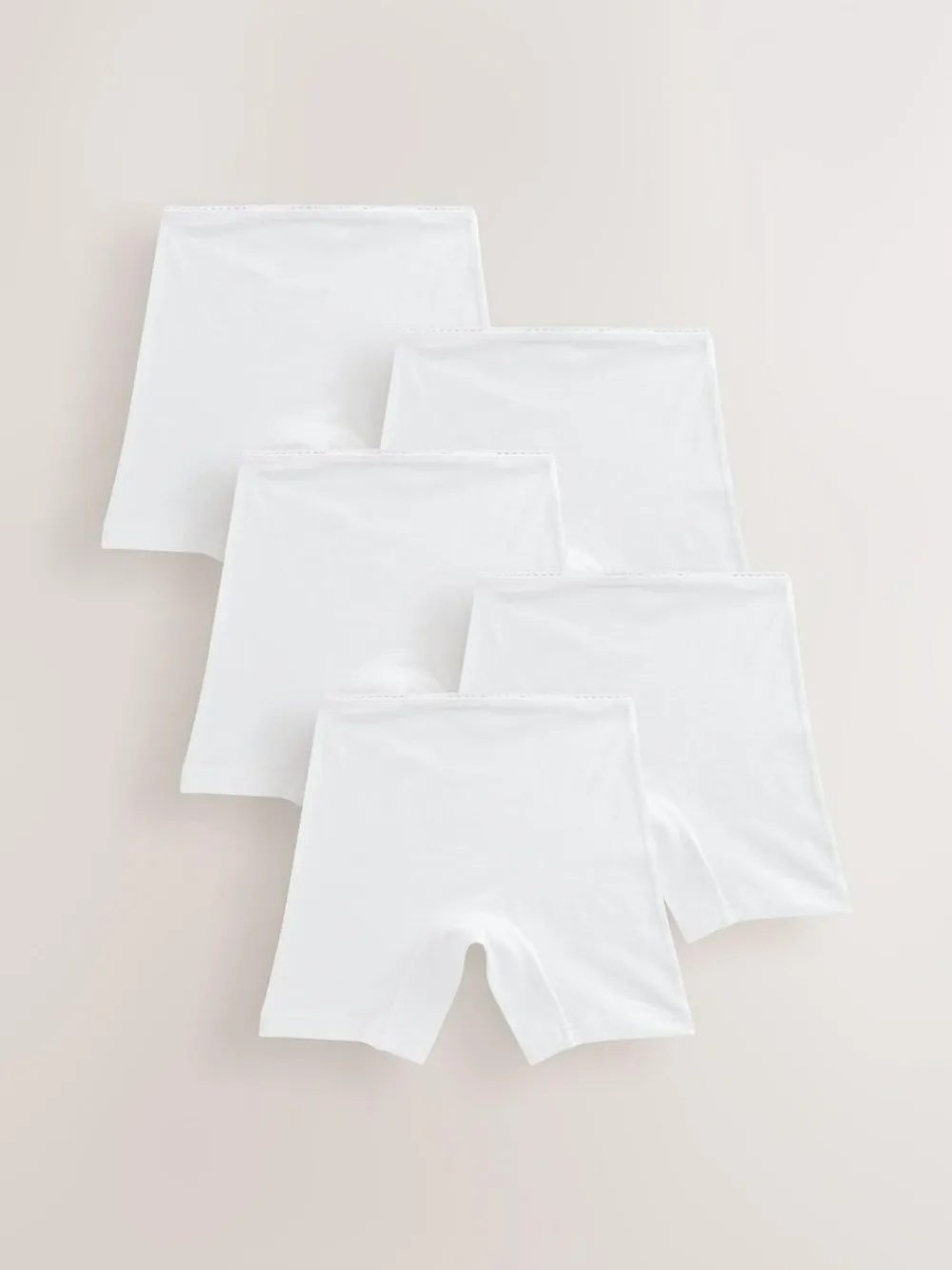 Sale Next White Long Leg Short Briefs 5 Pack (2-16yrs)