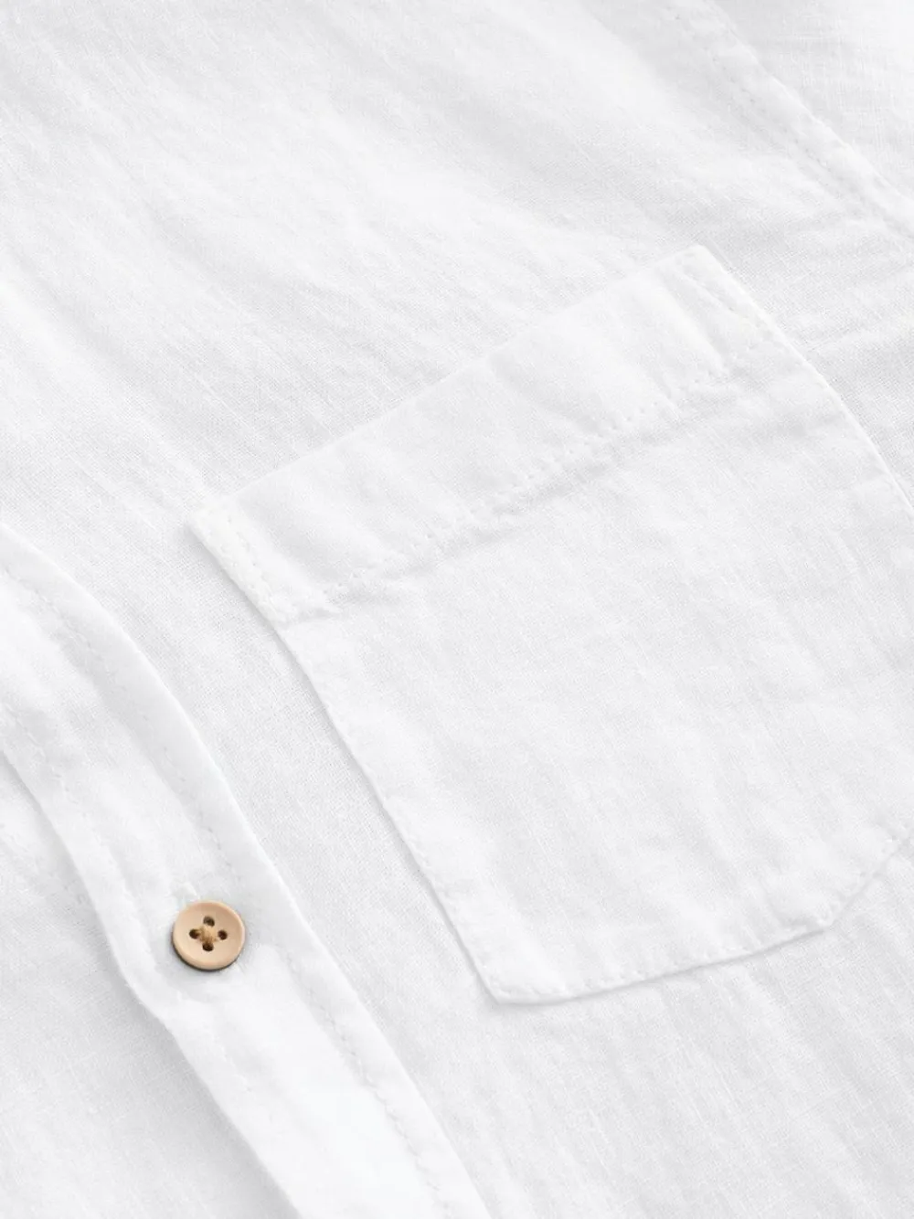 Next Long Sleeve 100% Linen Shirt (3-16yrs)^BOY Shirts