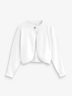 Next Occasion Shrug Cardigan (3mths-16yrs) White