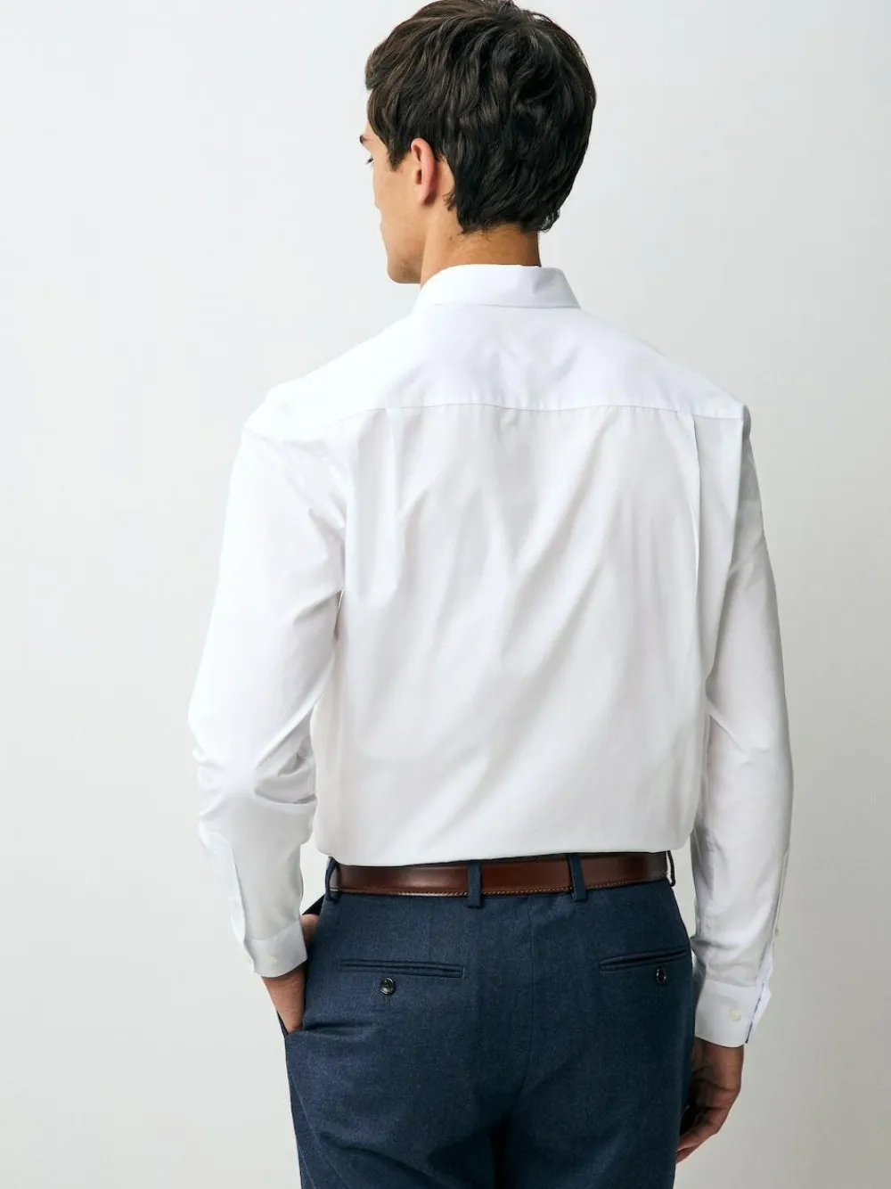 Next Regular Fit Single Cuff Easy Care Smart Shirts 3 Pack^ Shirts