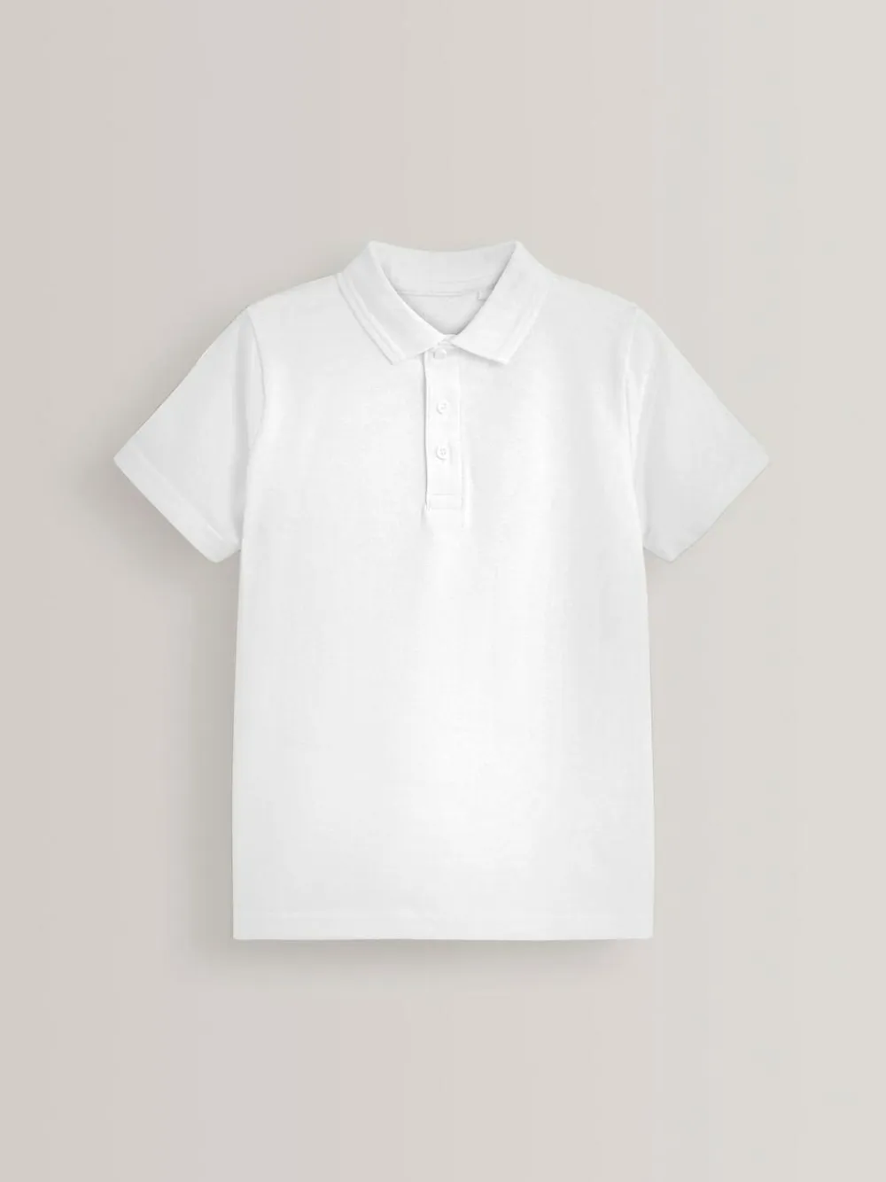 Next School Short Sleeve Cotton Polo Shirts 5 Pack (3-16yrs)^BOY Tops