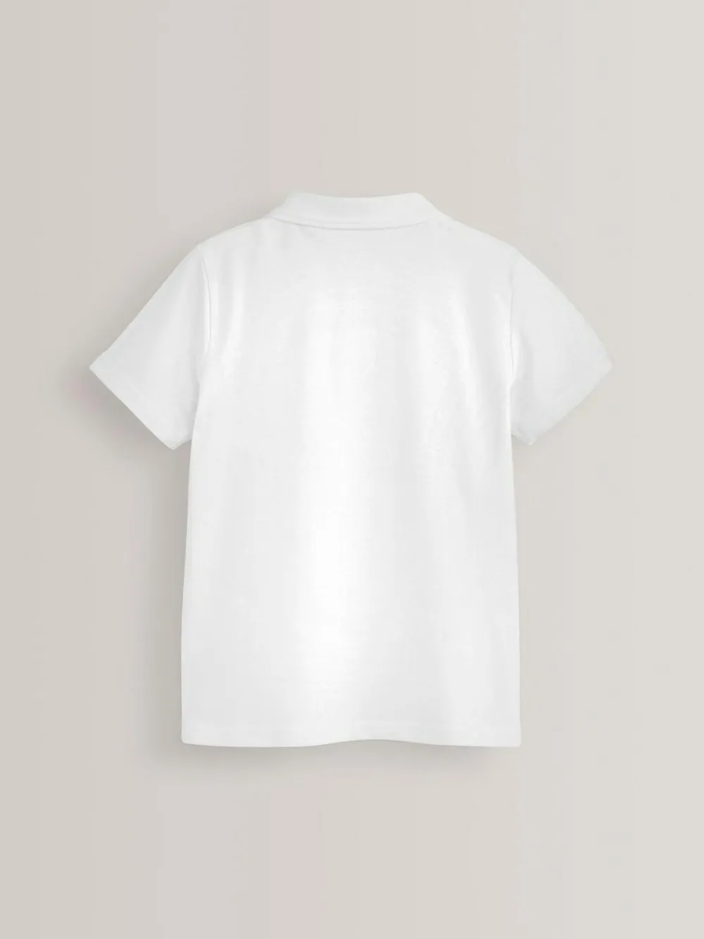 Next School Short Sleeve Cotton Polo Shirts 5 Pack (3-16yrs)^BOY Tops