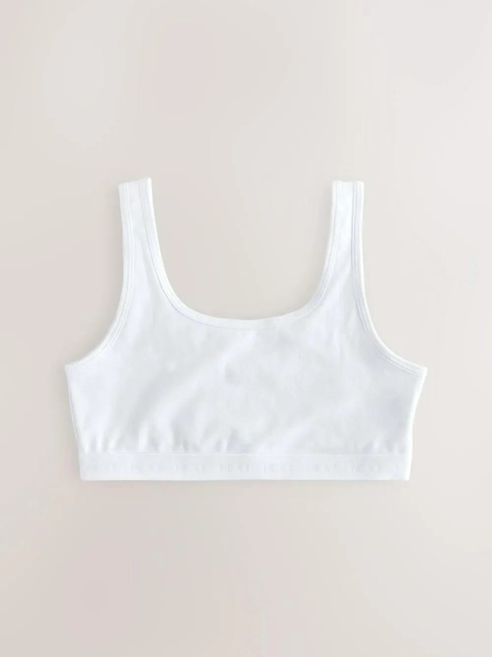 Discount Next Scoop Crop Top (5-16yrs) White