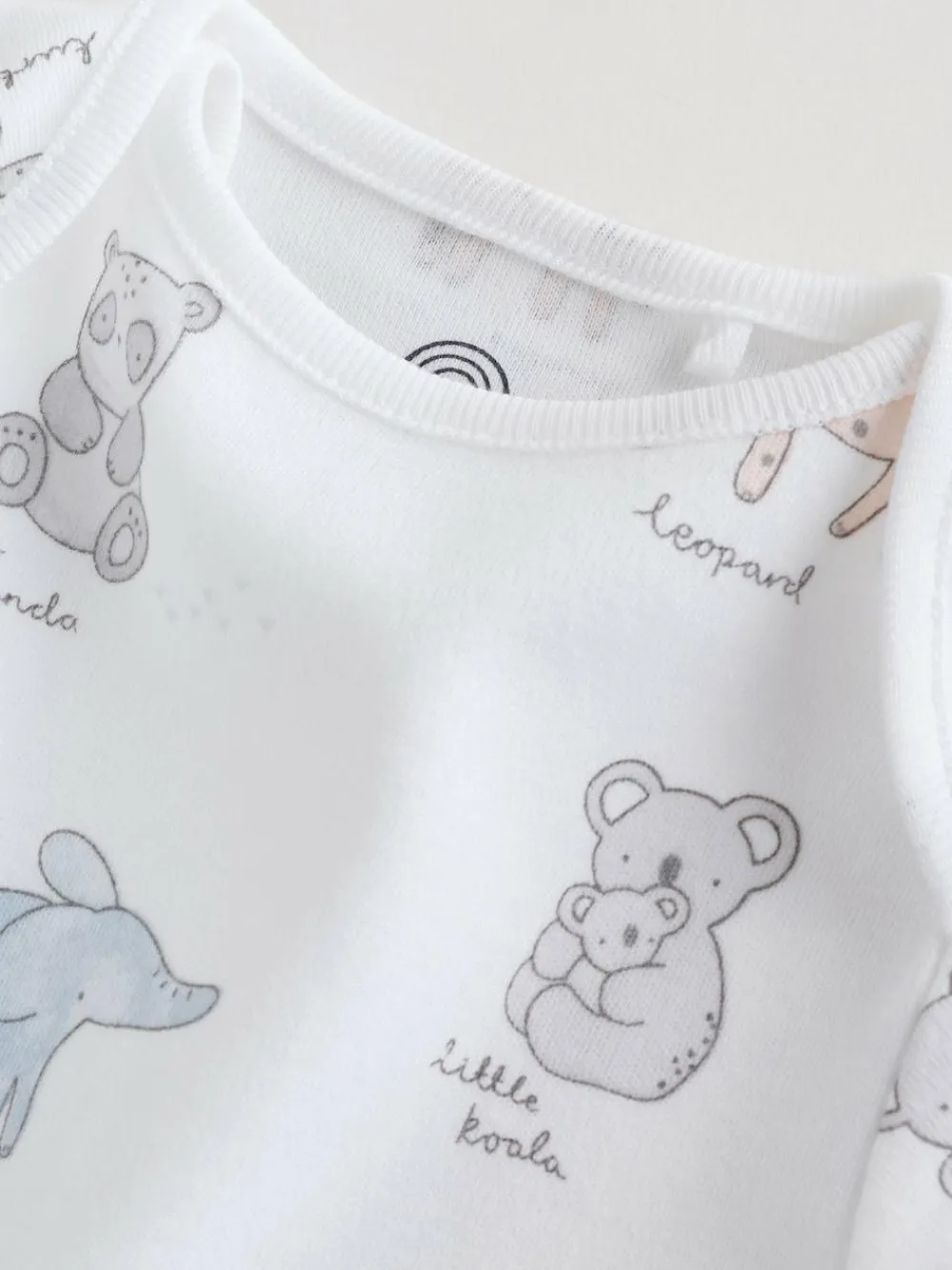 Next White Short Sleeve Baby Bodysuits 5 Pack^BOY Unisex|Bodysuits & Vests