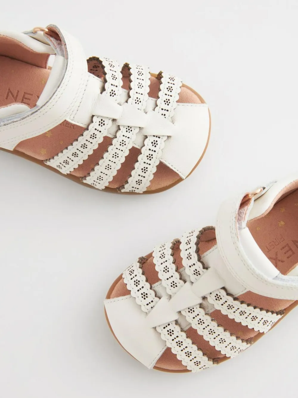 Next Standard Fit (F) First Walker Fisherman Shoes^ First Shoes