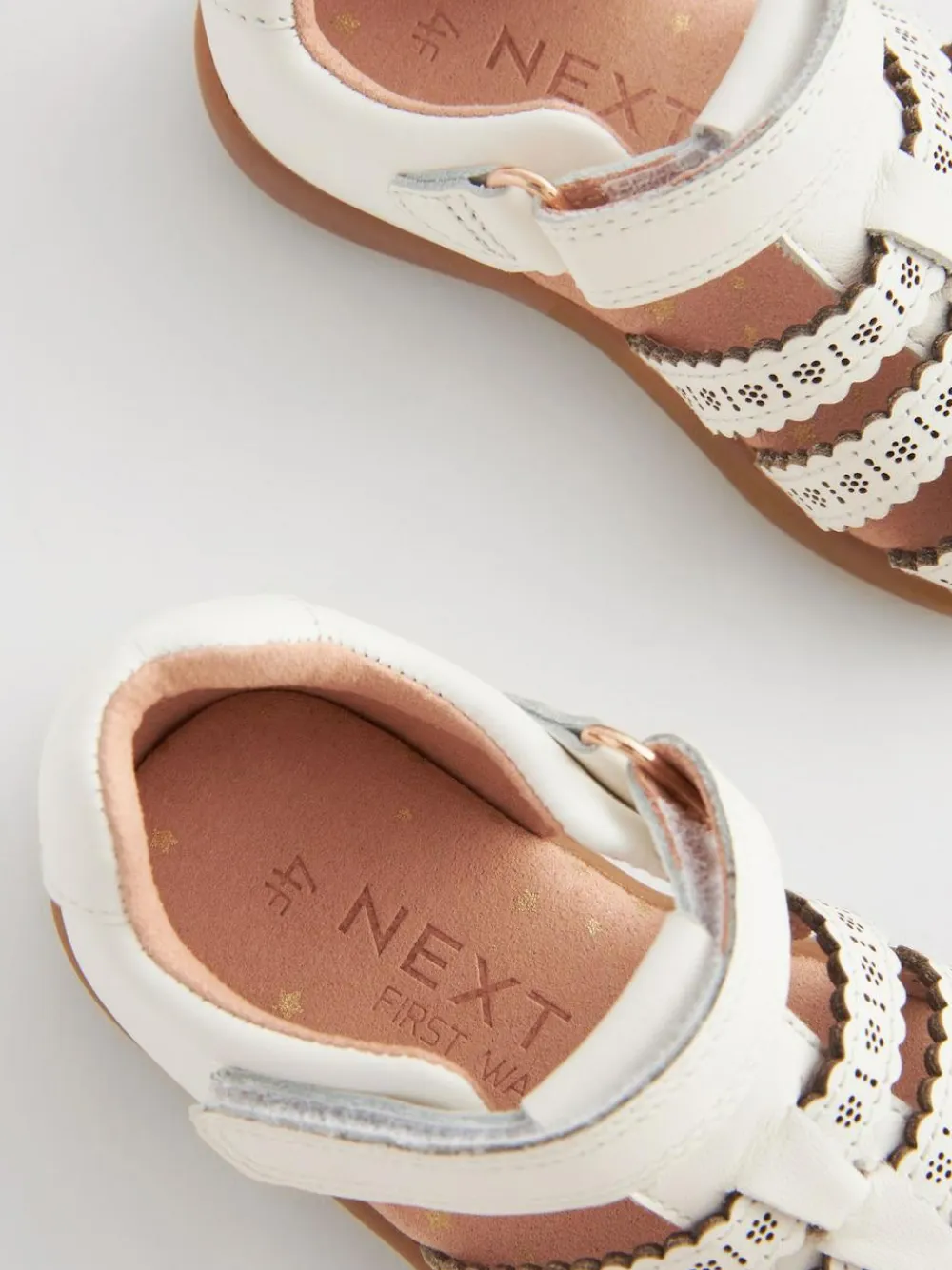 Next Standard Fit (F) First Walker Fisherman Shoes^ First Shoes
