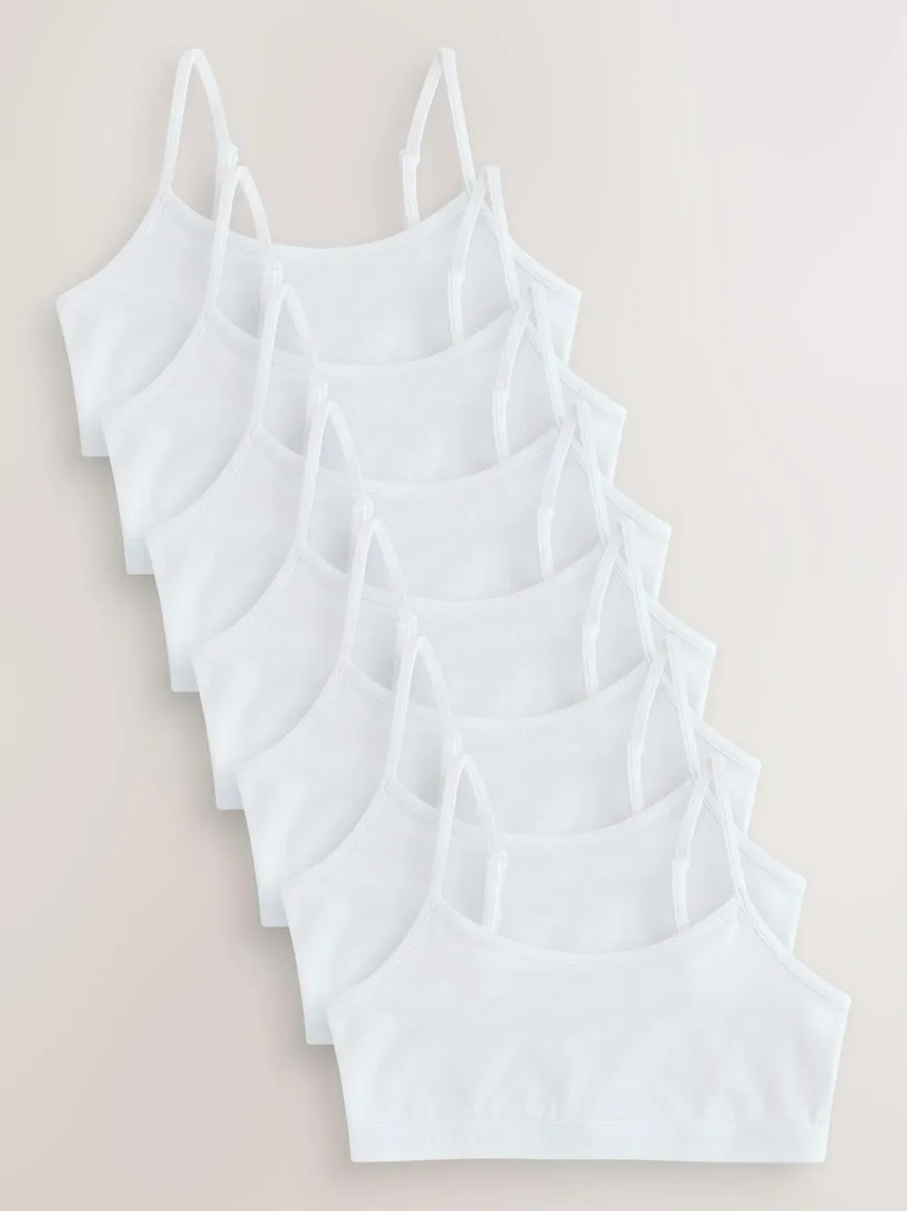 Next Strappy Crop Tops 7 Pack (5-16yrs)^ Bras & Crop Tops