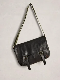 White Stuff Teddy Leather Messenger Bag^ Bags