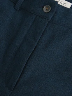 Outlet White Stuff Belle Tweedy Wide Leg Trousers Blue