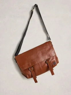 White Stuff Teddy Leather Messenger Bag^ Bags