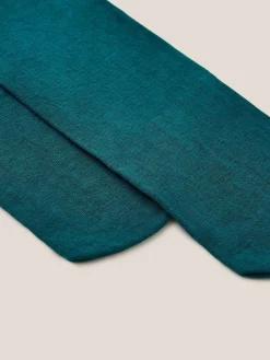 White Stuff Green Patty Plain Tights^Women Socks & Tights