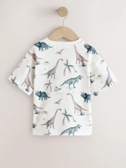 Next Short Sleeve All-Over Print T-Shirt (3 Month-7 Years) (3mths-7yrs)^BOY Tops|Tops