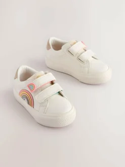 Next Wide Fit (G) Touch Fasten Trainers^ Sneakers|Sneakers