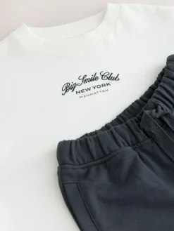 Next Short Sleeve T-Shirt and Utility Joggers Set (3mths-7yrs)^BOY Sweat Pants