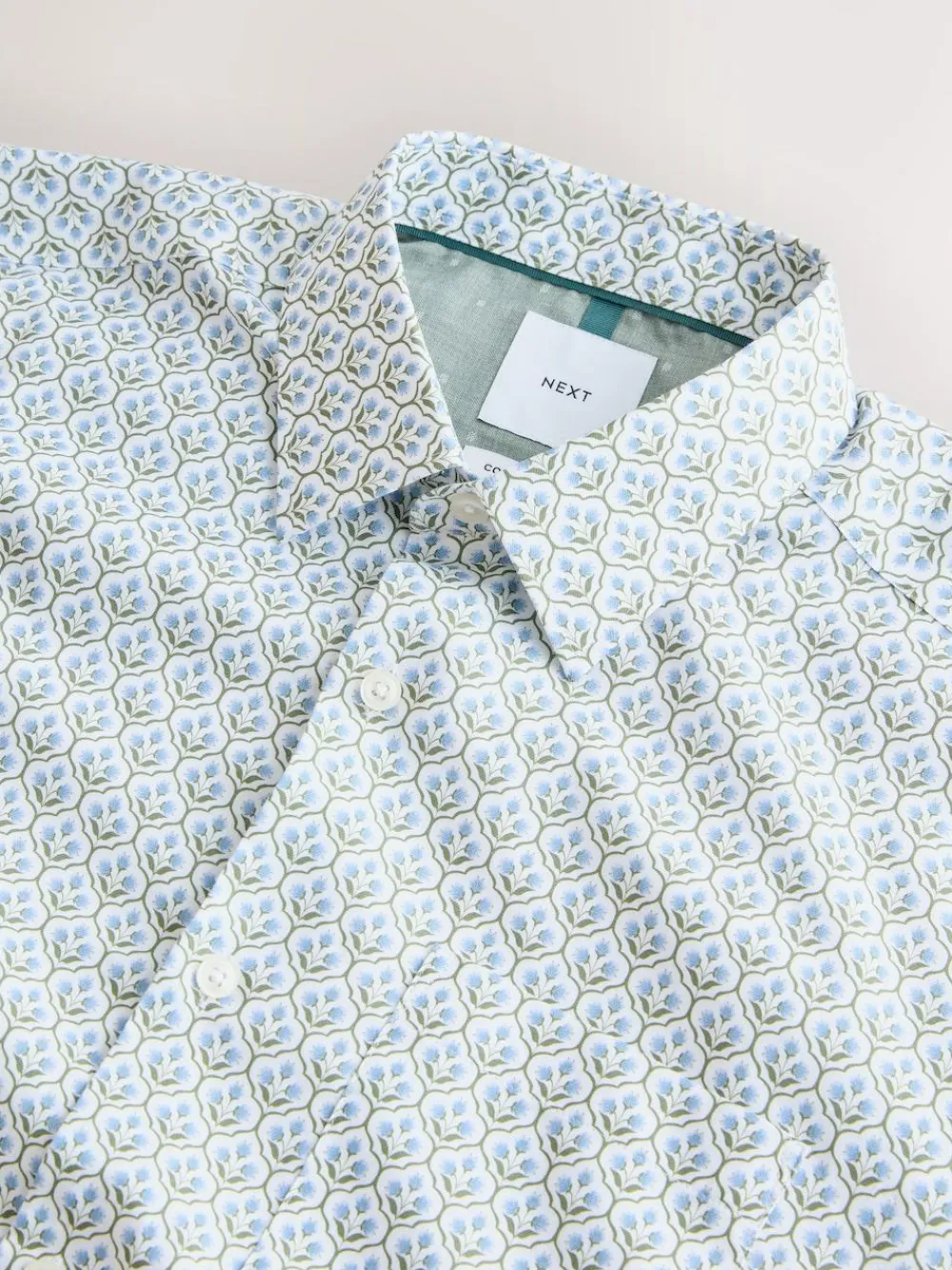 Next Regular Fit Long Sleeve Print Shirt^ Shirts