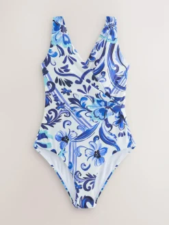 Next Wrap Tummy Control Swimsuit^Women Swimwear