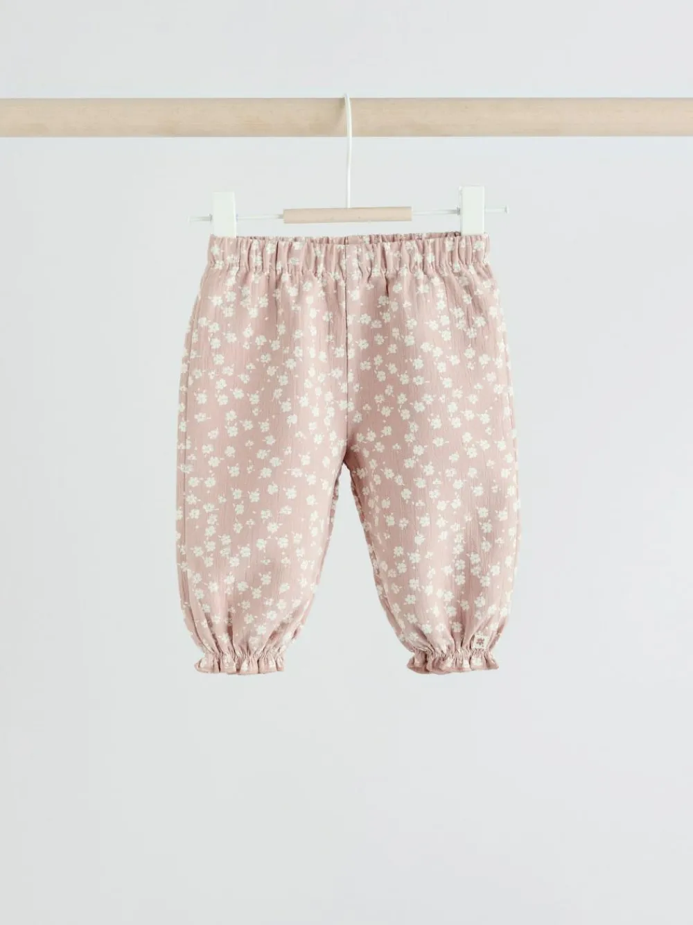 Next White/Brown Baby Long Sleeve Top and Trousers Set 2 Piece (0mths-2yrs)^ Tops|Cosy Club
