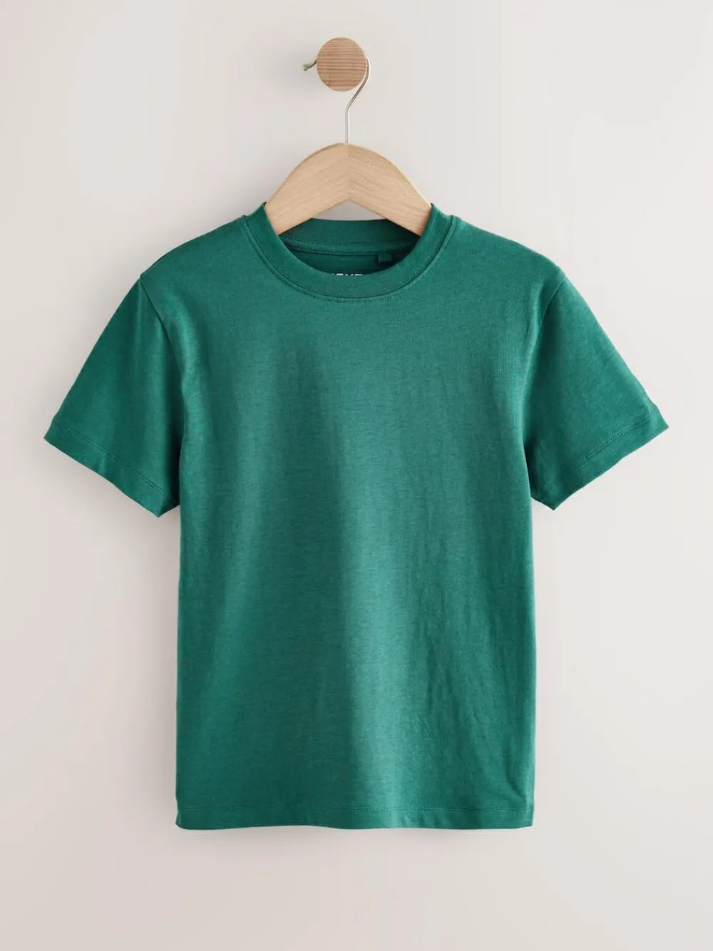 Next White/Navy/Green/Orange Regular Fit Short Sleeves T-Shirts 4 Pack (3-16yrs)