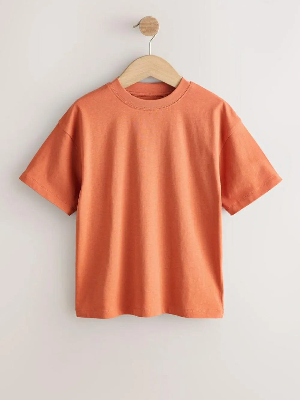 Discount Next White/Navy/Green/Orange Relaxed Fit Short Sleeves T-Shirts 4 Pack (3-16yrs)