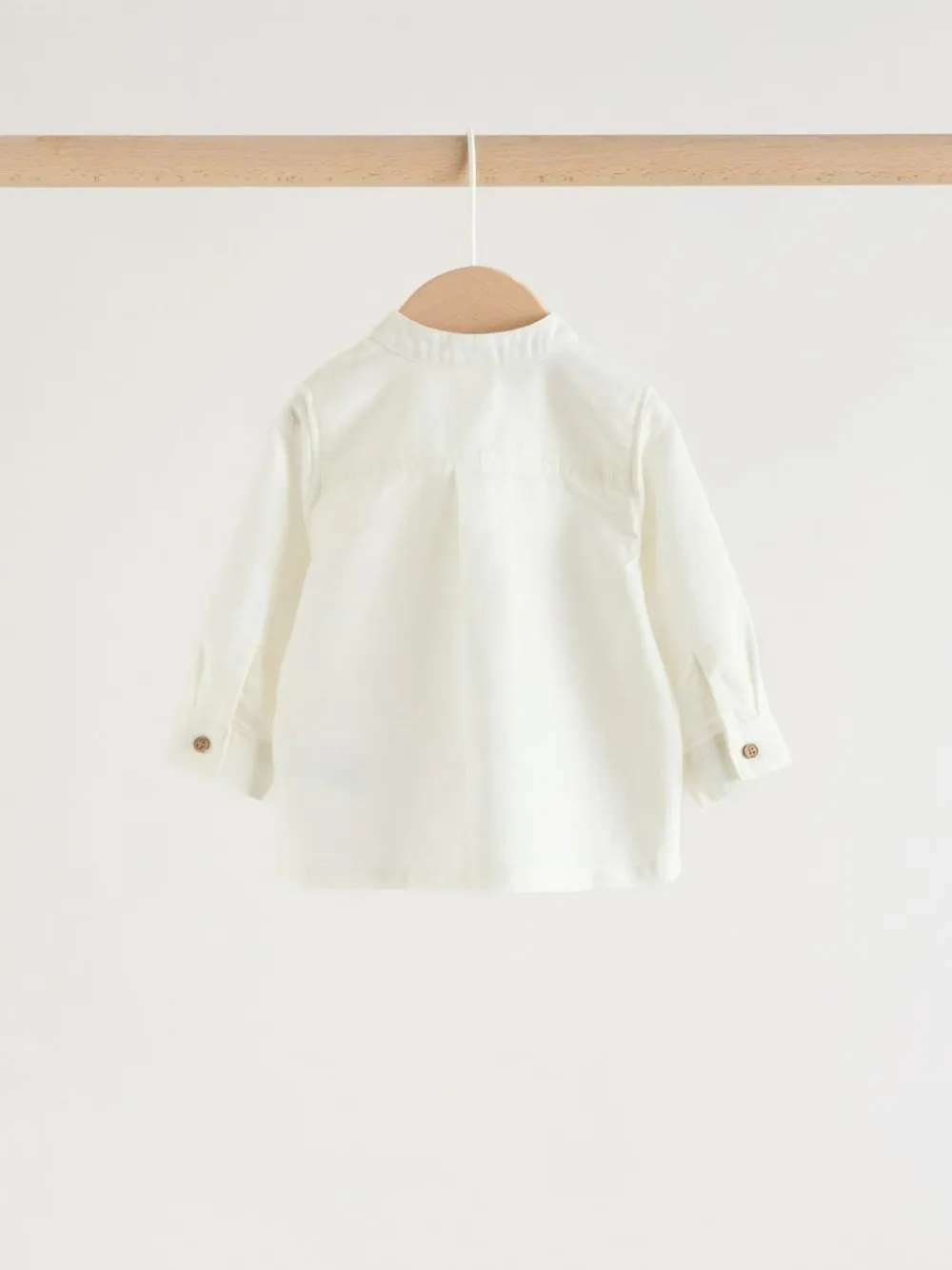 Online Next Shirt and Trousers Baby Set (0mths-3yrs) White/Orange Stripe