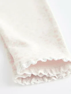 Next White/Pink Baby Leggings 4 Pack (0mths-2yrs)^ Pants & Leggings|Pants & Leggings