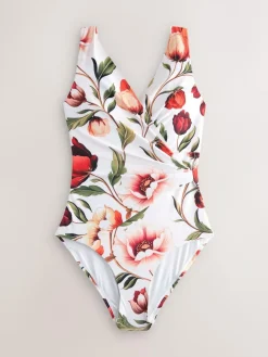 Next Wrap Tummy Control Swimsuit^Women Swimwear