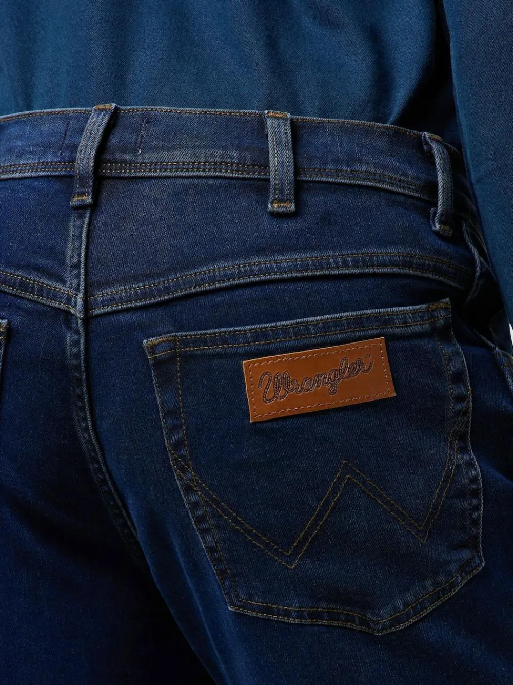 Clearance Wrangler Rustic Navy Straight Fit Texas Authentic Jeans