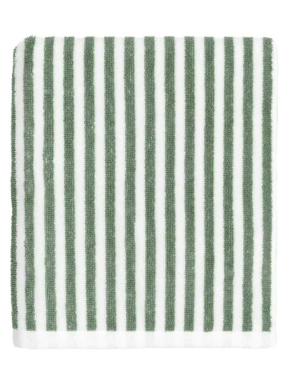Best Yard Hebden Striped Towel Green