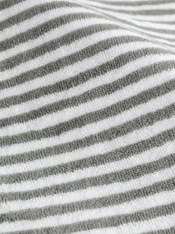 Discount Yard Hebden Striped Towel Grey