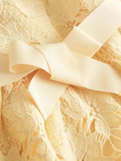 Hot Next Lace Occasion Dress (3-16yrs) Yellow