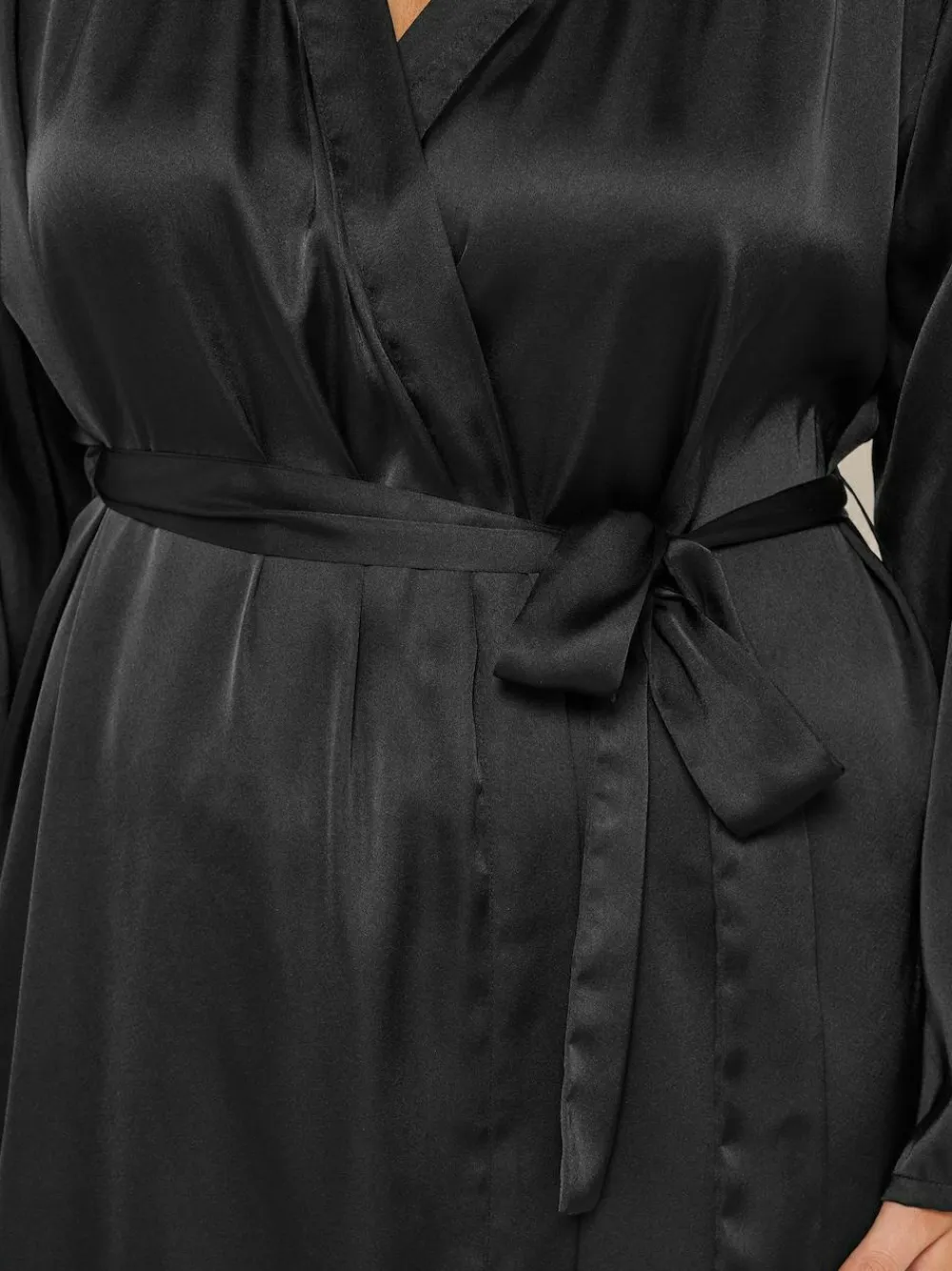 Yours Curve Satin Robe^Women Bathrobes