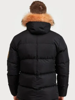 Zavetti Canada Mens Oshawa 2.0 Puffer Parka Jacket with Detachable Faux Fur^ Coats & Jackets|Coats & Jackets